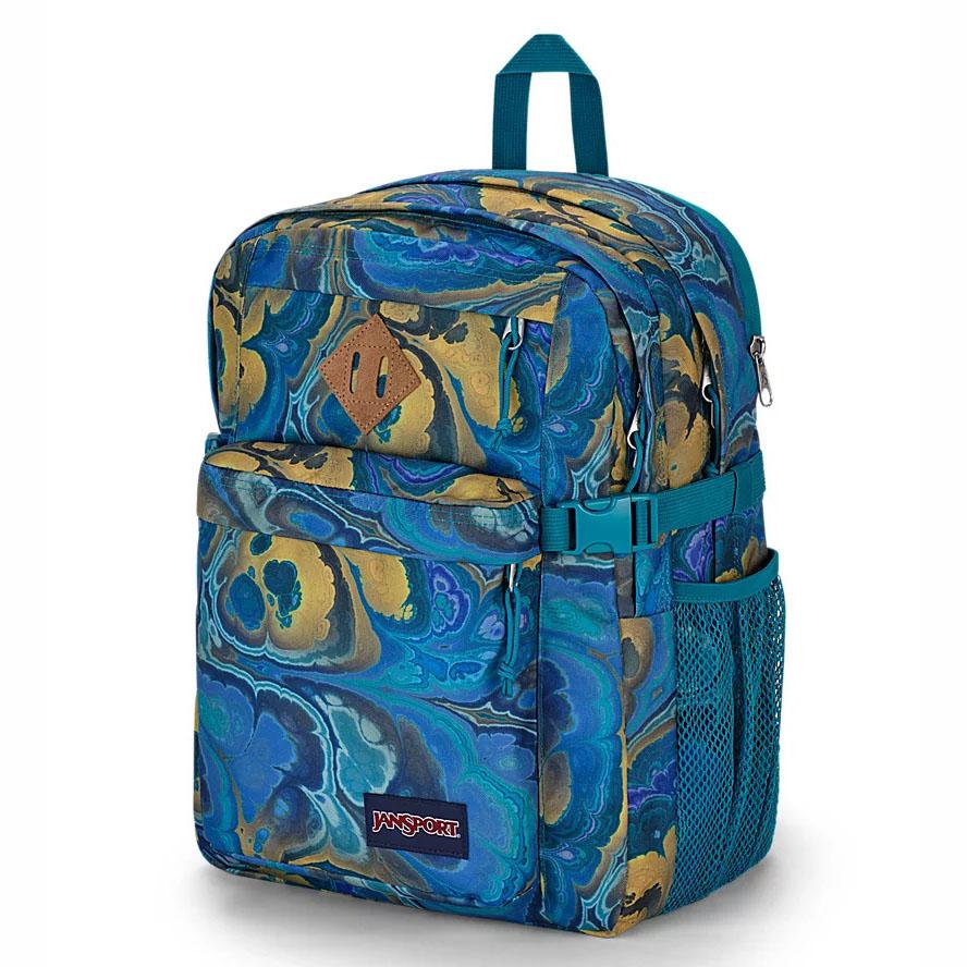 Sac à Dos Scolaire JanSport Main Campus Bleu | IQV-67453310